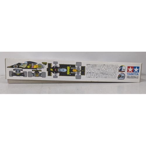 4 - A Team Lotus J.P.S. MKIII Tamiya 1/20 scale Grand Prix Collection, number 14, box numbered 21348 pla... 