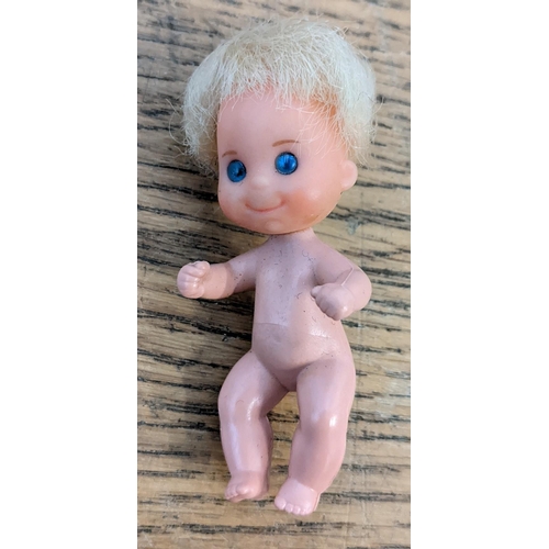 45 - The Sunshine Family from Mattel 1973 – Mum (Stephanie) and baby, along with a 1971 Malibu Barbie mod... 