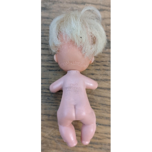 45 - The Sunshine Family from Mattel 1973 – Mum (Stephanie) and baby, along with a 1971 Malibu Barbie mod... 