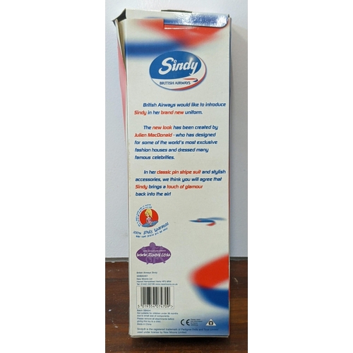 51 - Three boxed British Airways Sindy Dolls wearing cabin crew uniform, one 1993 doll and two of the sam... 