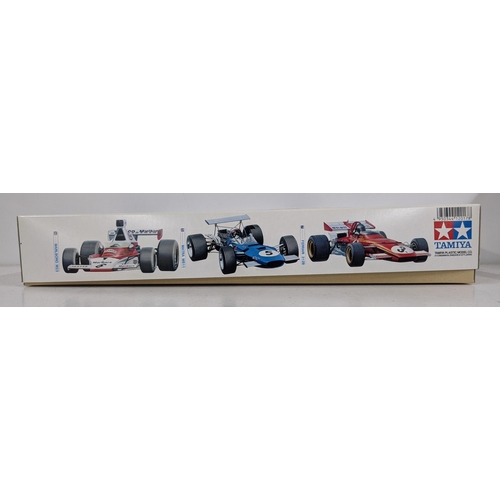 9 - A Yardley McLaren M23 Tamiya 1/12 scale Big Scale Series 15 plastic model kit, boxed and assumed to ... 