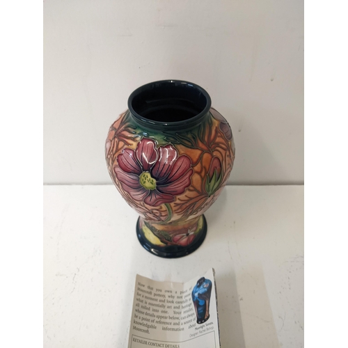 3 - A Moorcroft Cosmos vase circa 2000 measuring 16 cm High
Location: 1-1
If there is no condition repor... 