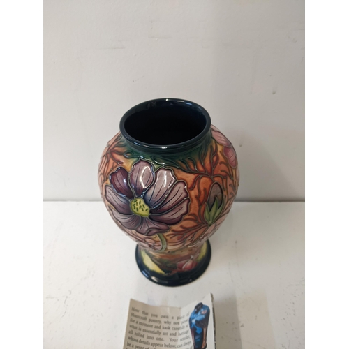 3 - A Moorcroft Cosmos vase circa 2000 measuring 16 cm High
Location: 1-1
If there is no condition repor... 