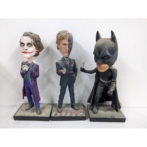 63 - Toys to include three Batman-themed Headknockers - The Joker, Two-Face, Batman, a Freddy Krueger fig... 