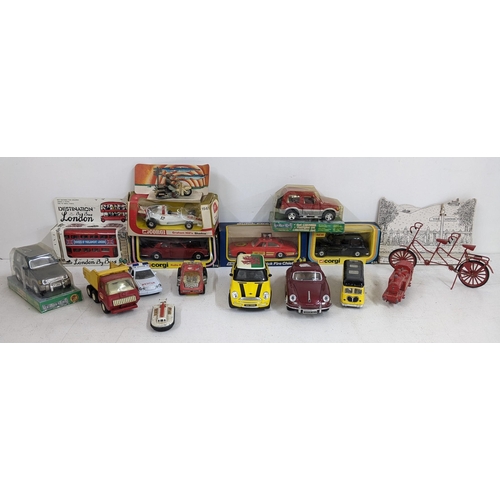 64 - A collection of toys to include Corgi, Wells, Tonka and other examples, some boxed
Location: SL
If t... 