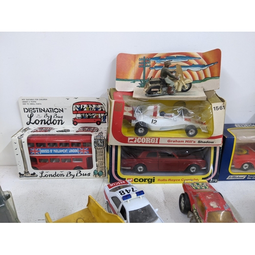 64 - A collection of toys to include Corgi, Wells, Tonka and other examples, some boxed
Location: SL
If t... 