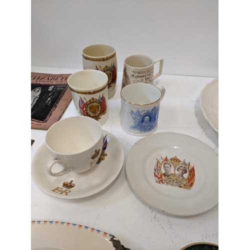 9 - A  mixed lot of ceramics to include a Masons Ironstone Vista pattern teapot, a Bursley ware Charlott... 