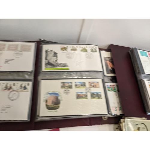 25 - Postage stamps, pre and post 1920 postcards, First Day covers, a collection of pennies, foreign coin... 