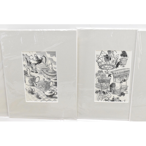 Edward Bawden RA (1903-1989) A set of eight lithographs from 'Life In ...