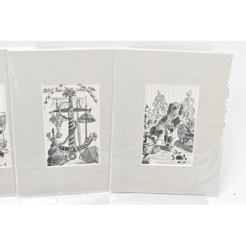 Edward Bawden RA (1903-1989) A set of eight lithographs from 'Life In ...