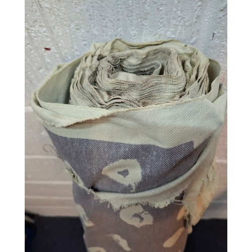 57 - Designer's Guild- A bolt of 'Boula' heavy home furnishing fabric having a grey/lilac ground with cre... 