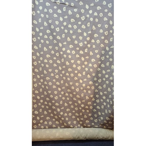 57 - Designer's Guild- A bolt of 'Boula' heavy home furnishing fabric having a grey/lilac ground with cre... 