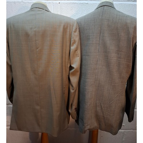 45 - Aquascutum-A late 20th Century gents light-weight jacket size 42 regular and a Giorgio Armani black ... 