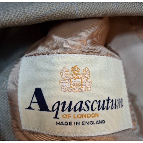 45 - Aquascutum-A late 20th Century gents light-weight jacket size 42 regular and a Giorgio Armani black ... 