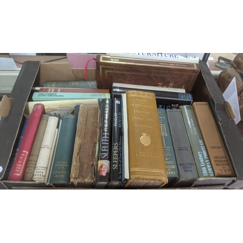 Antique reference books to include Hallmarks on Plate, Marks and ...