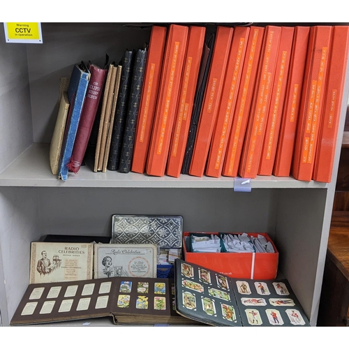 5 - A large mixed lot containing postcards, stamp albums and cigarette cards
Location: A1F
If there is n... 