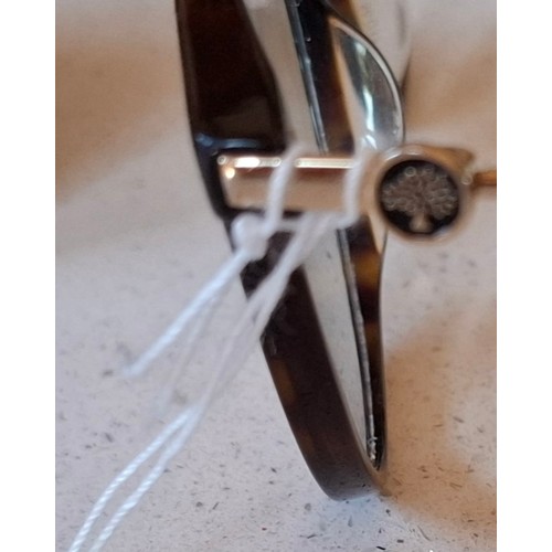 30 - Mulberry-A pair of prescription glasses VML103 Col 0722 having a tortoiseshell and gold tone frame t... 