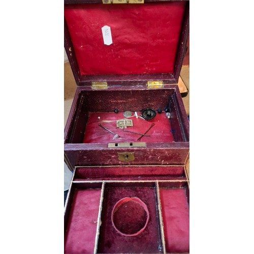 57 - A quantity of vintage costume jewellery to include a small 9ct gold ladies cocktail watch dial stamp... 