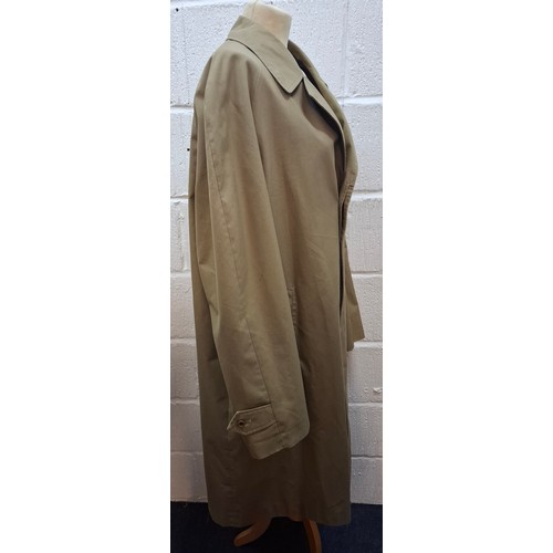 8 - Burberrys- A late 20th Century gents beige trench coat 46