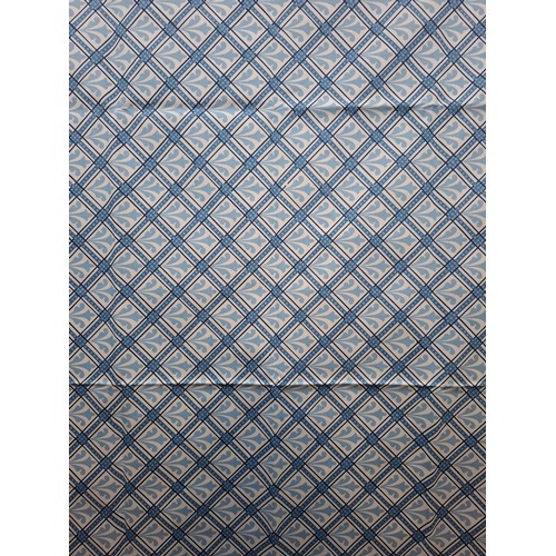 22 - Liberty- A vintage fabric remnant 'Forest Floor' approx 107cm x 146cm and other non-Liberty remnants... 