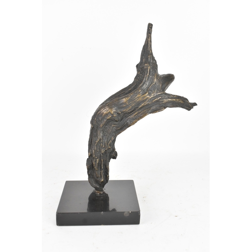 105 - Doreen Kern (British 1931-2021) a limited edition bronze sculpture of a bird with outstretched wings... 
