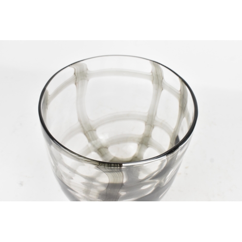 106 - Attributed to Barovier & Toso (Co.), a Murano 'Argo' vase, circa 1970s, of rounded cylindrical form,... 