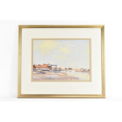 188 - James Longueville (B.1942) A pastel entitled 'Wells Next the Sea', signed to the lower right corner,... 