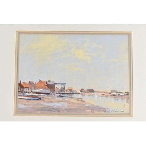 188 - James Longueville (B.1942) A pastel entitled 'Wells Next the Sea', signed to the lower right corner,... 