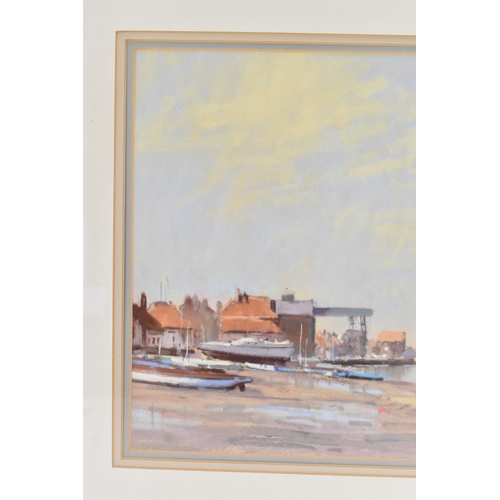 188 - James Longueville (B.1942) A pastel entitled 'Wells Next the Sea', signed to the lower right corner,... 