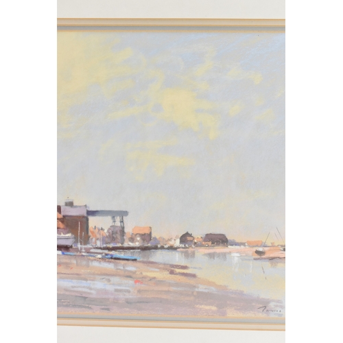 188 - James Longueville (B.1942) A pastel entitled 'Wells Next the Sea', signed to the lower right corner,... 