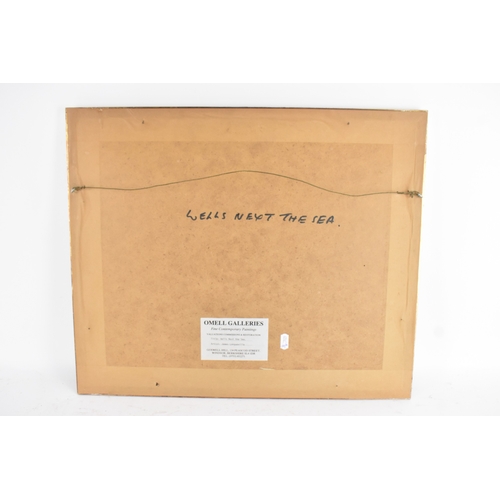 188 - James Longueville (B.1942) A pastel entitled 'Wells Next the Sea', signed to the lower right corner,... 