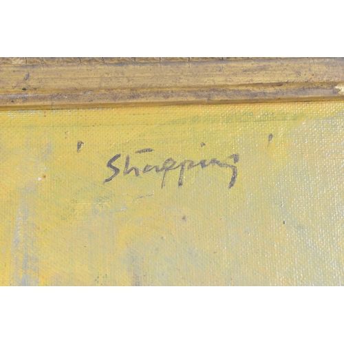 191 - Peter Biegel (1913-1987) An oil on board depicting gent and horse, entitled 'Strapping' to the top r... 