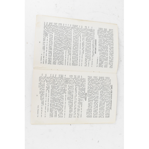 216 - Sir Terry Pratchett (1948-2015) - a rare Wycombe Technical High School Magazine - Technical Cygnet J... 