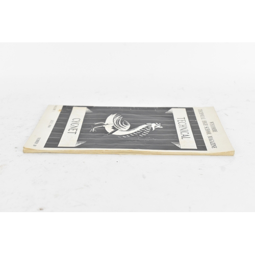 216 - Sir Terry Pratchett (1948-2015) - a rare Wycombe Technical High School Magazine - Technical Cygnet J... 