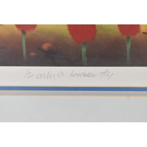 62 - Mackenzie Thorpe (B.1956) A limited edition photo lithograph entitled 'It's Only a Butterfly', numbe... 