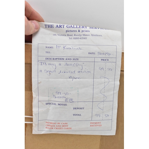 62 - Mackenzie Thorpe (B.1956) A limited edition photo lithograph entitled 'It's Only a Butterfly', numbe... 