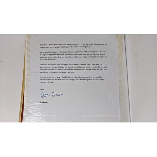 83 - A Doctor Who album of autographs on photos, signed by several cast members to include Louise Jameson... 