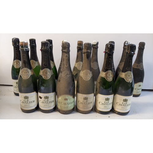 232 - A group of fifteen bottles of G.F. Cavalier Brut Vin Mousseux, elaboré en France, 10% and 10.5% vol,... 