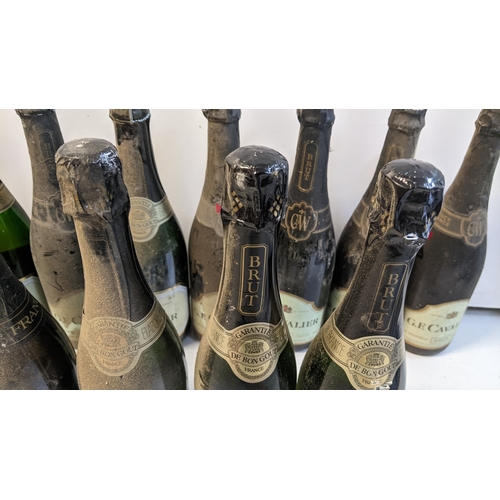 232 - A group of fifteen bottles of G.F. Cavalier Brut Vin Mousseux, elaboré en France, 10% and 10.5% vol,... 