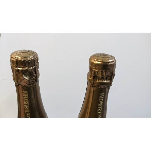 235 - A group of six bottles of Champagne J. de Telmont, Damery, France, each 75cl, housed with an origina... 