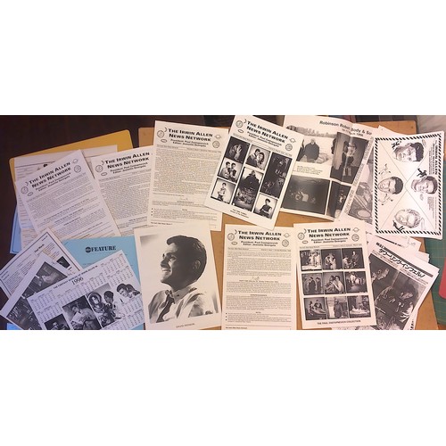 80A - Diverse collection of Fanclub Fanzines and memorabilia relating to film & mainly science fiction TV ... 