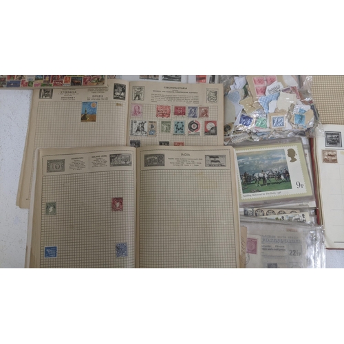 26 - A collection of postage stamps and First Day covers to include examples from China, Germany, Hondura... 