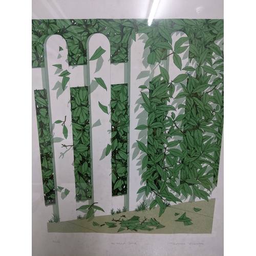 30 - Pictures to include Guillermo Silva Santamaria (1921-2007) Vendedor de Flores, monogrammed and title... 