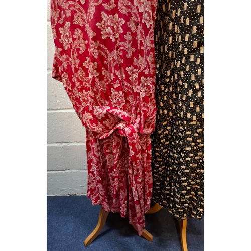A collection of Droopy & Brown dresses and skirts, size M, UK10, UK12 and  UK14 together with a Teren