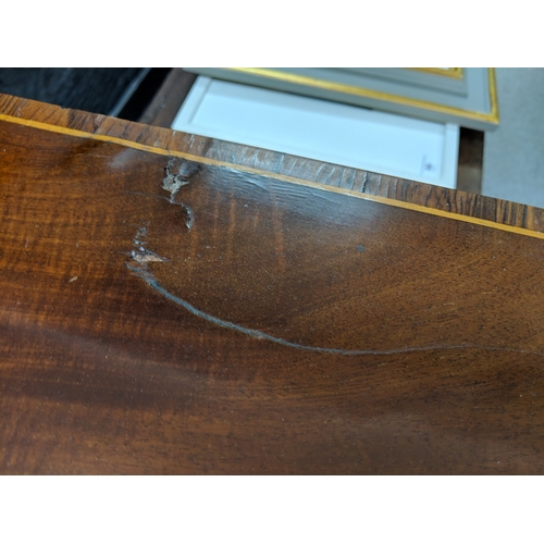 31 - ***THIS LOT HAS BEEN WITHDRAWN***A George III inlaid mahogany fold over card table
Location: FOYER
I... 