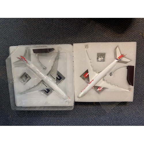 3 - Two Gemini 200 25th Anniversary jets to include a Boeing 777-300 ER in British Airways livery, and a... 