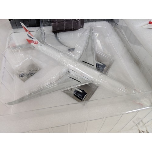 3 - Two Gemini 200 25th Anniversary jets to include a Boeing 777-300 ER in British Airways livery, and a... 
