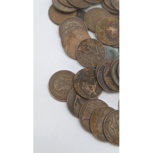 52 - Mixed coinage, Roman - Modern, a small quantity of Victorian and later silver coins, George IV shill... 