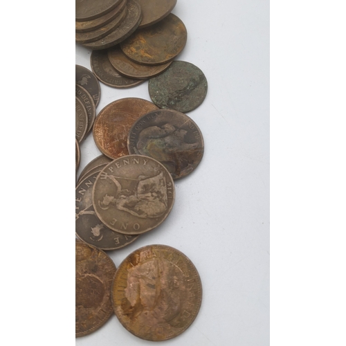 52 - Mixed coinage, Roman - Modern, a small quantity of Victorian and later silver coins, George IV shill... 