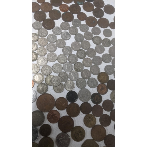 52 - Mixed coinage, Roman - Modern, a small quantity of Victorian and later silver coins, George IV shill... 